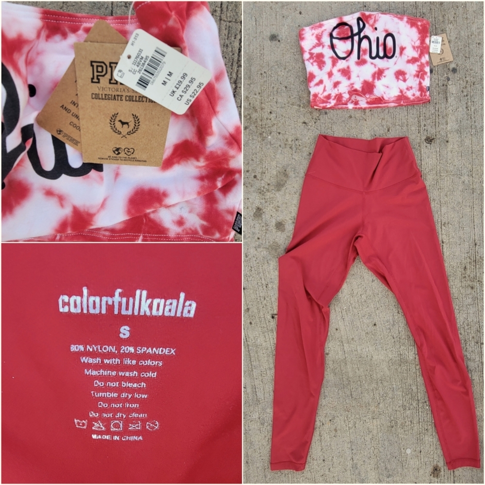 VS pink Ohio Outfit